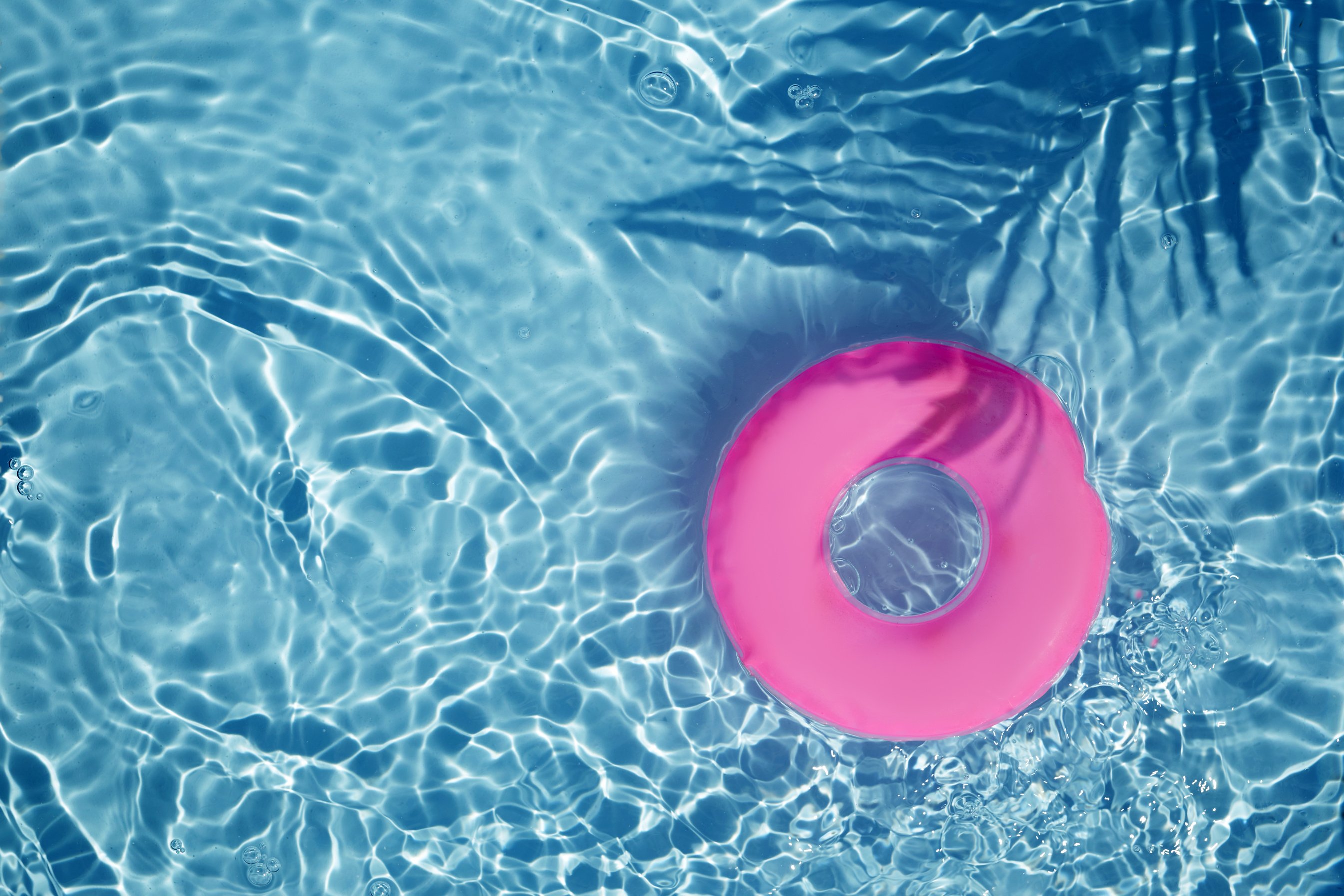 Pool Float on a Pool